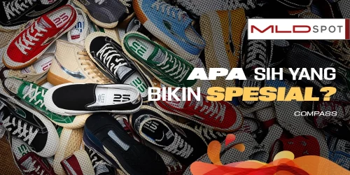 Spesialnya Perayaan 25th Anniversary Sneakers Compass